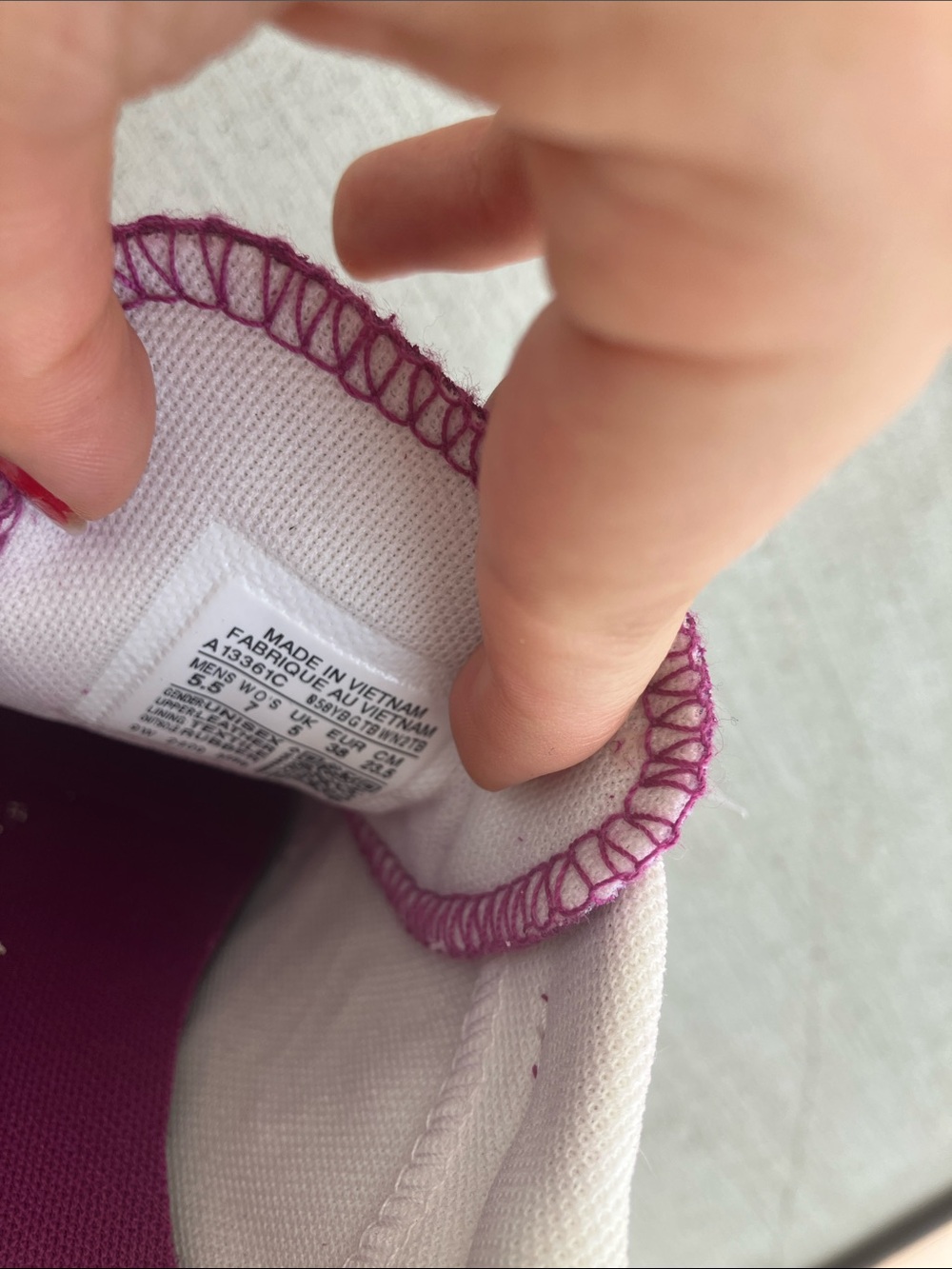 NWT Quantum Violet Converse Run Star Trainer Sneakers - Picture 7 of 8